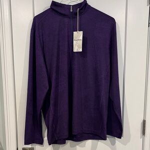 NEW Tommy Bahama Mens Long Sleeve Quarter Zip Medium